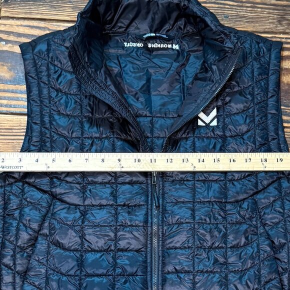 NEW North Face Thermoball ECO Black Puffer Trek Vest Mens Medium 3rd Party Logo - Picture 13 of 14